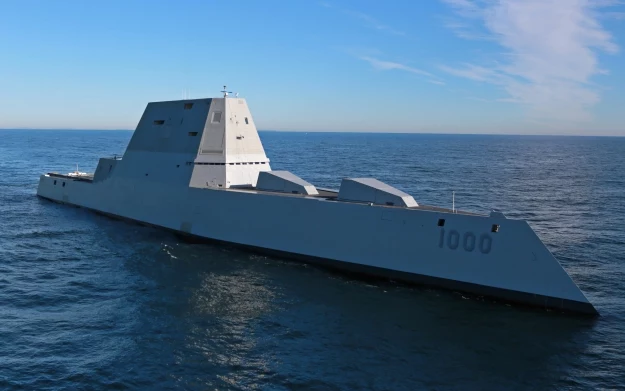 USS Zumwalt. Fot. U.S. Navy photo courtesy of General Dynamics Bath Iron Works/Released