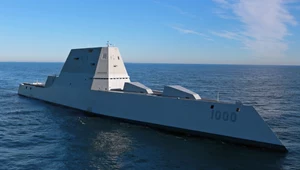 USS Zumwalt. Fot. U.S. Navy photo courtesy of General Dynamics Bath Iron Works/Released