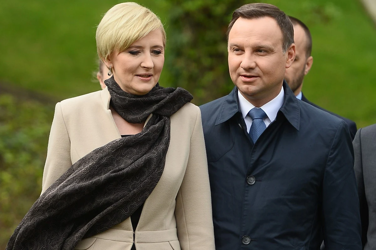 Agata i Andrzej Dudowie Agata i Andrzej Dudowie