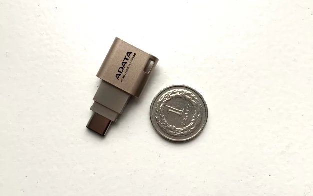 Pendrive jest naprawdę niewielki