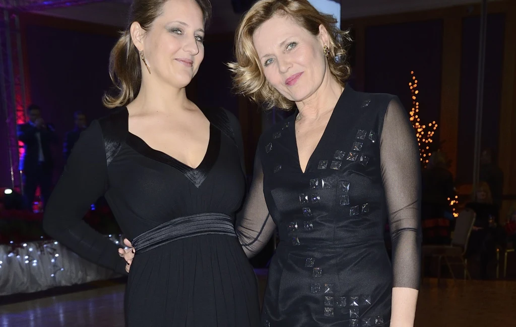 Grażyna Szapołowska z córką Grażyna Szapołowska z córką