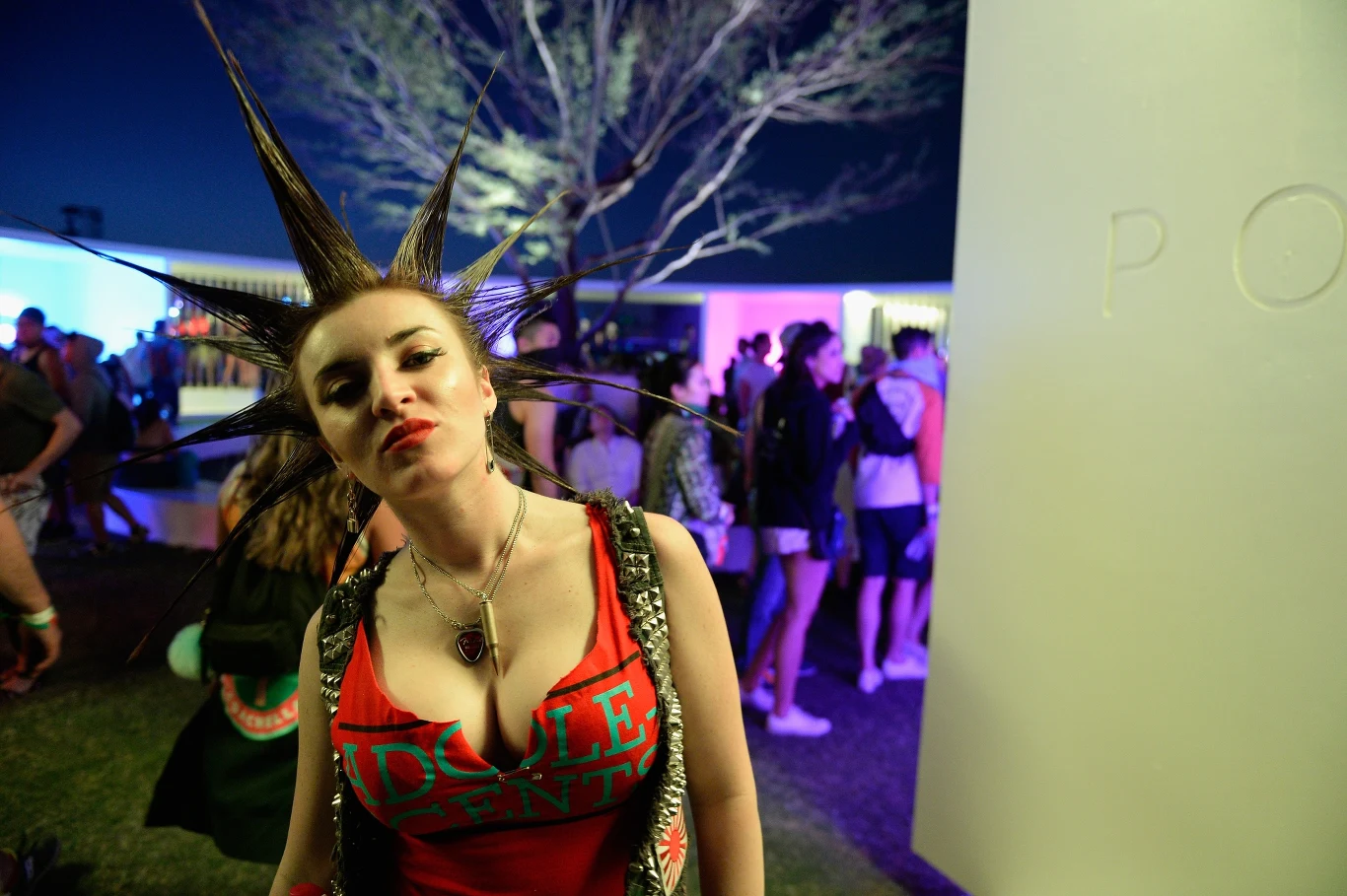 Publiczność na festiwalu Coachella