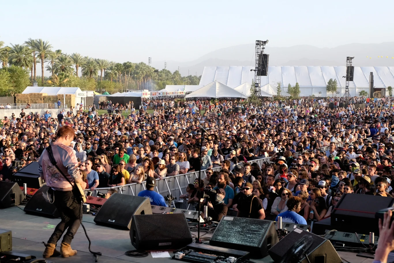 Publiczność na festiwalu Coachella