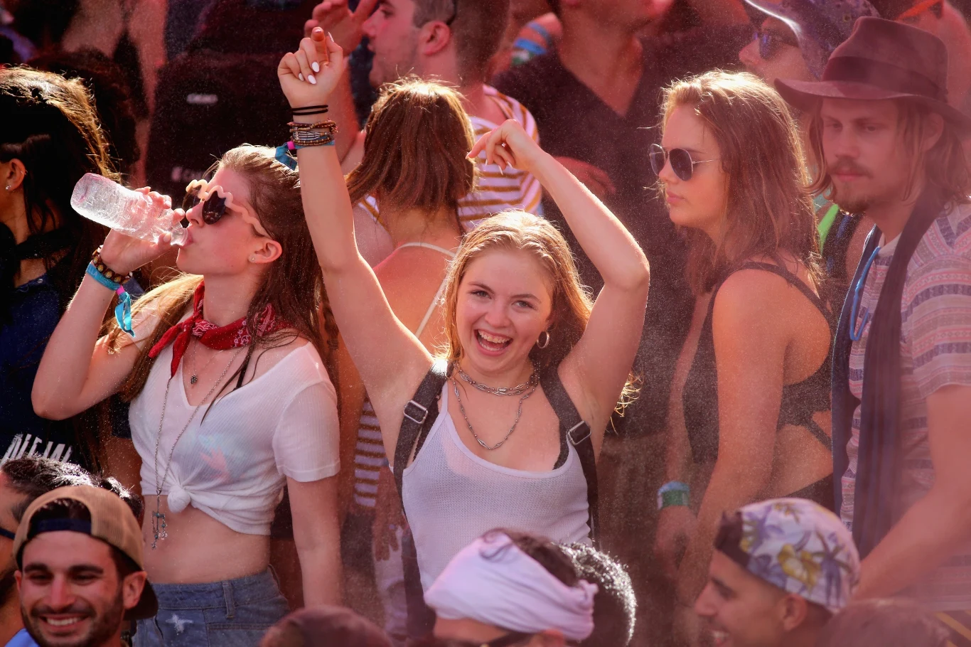 Publiczność na festiwalu Coachella