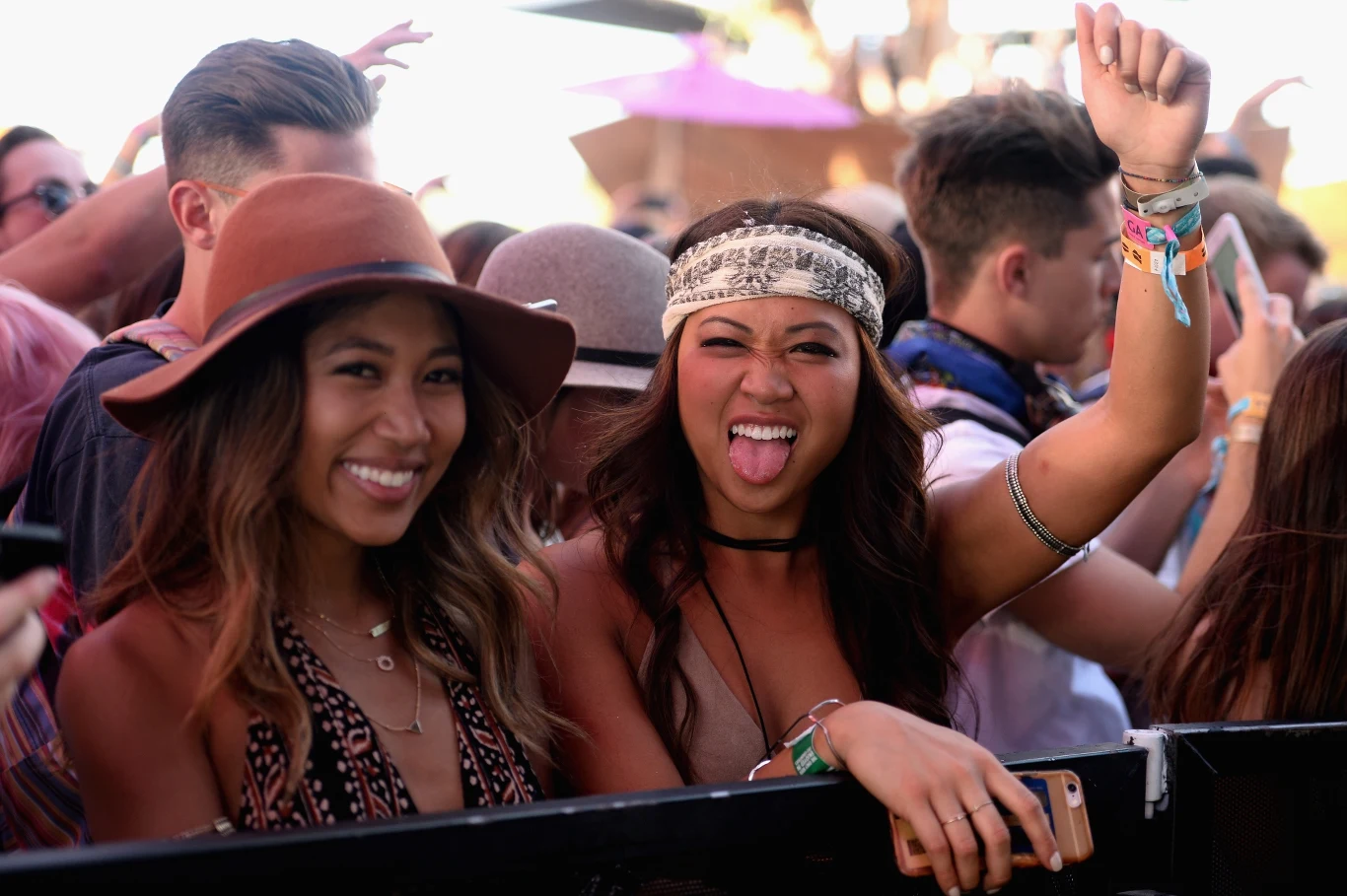 Publiczność na festiwalu Coachella