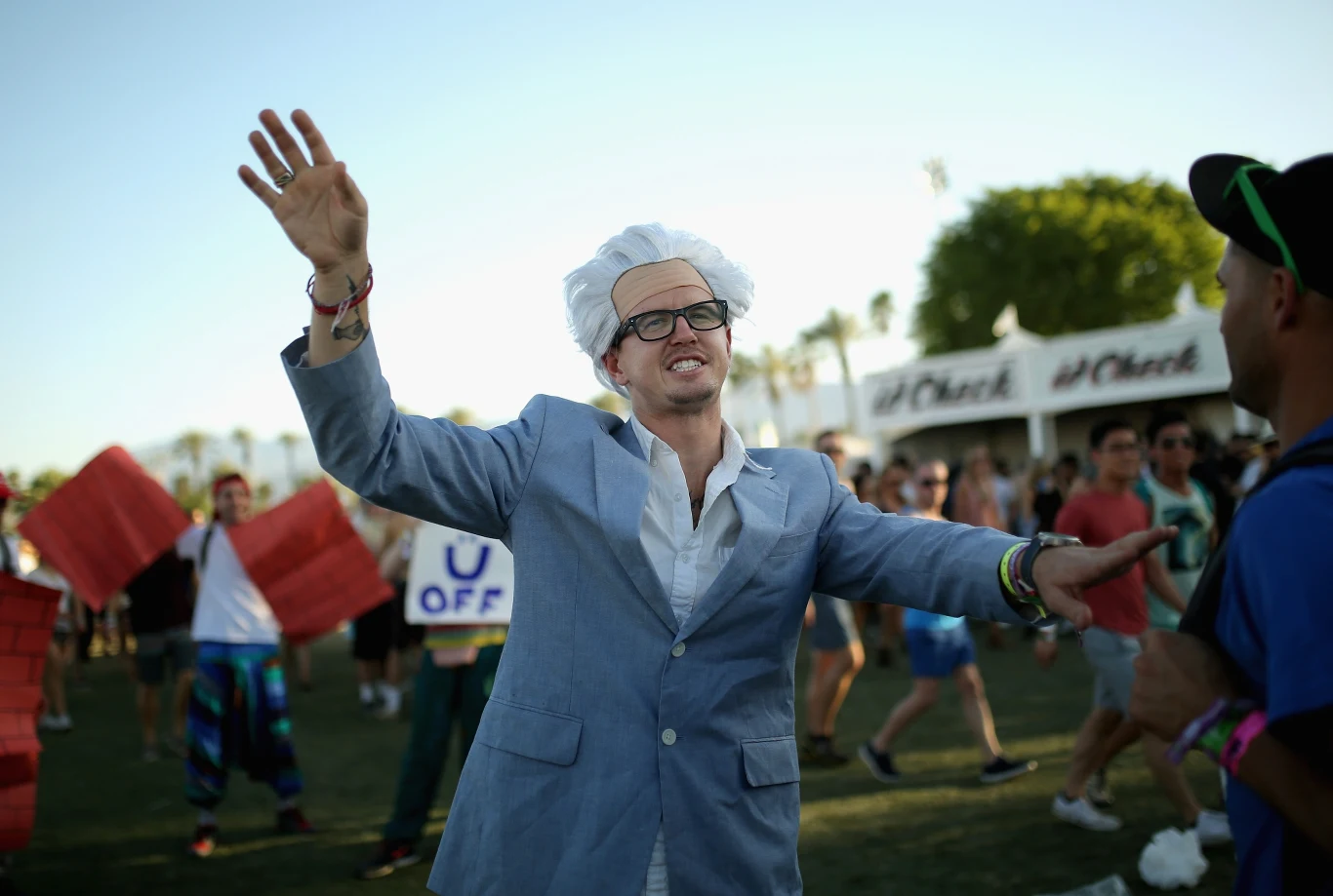 Publiczność na festiwalu Coachella