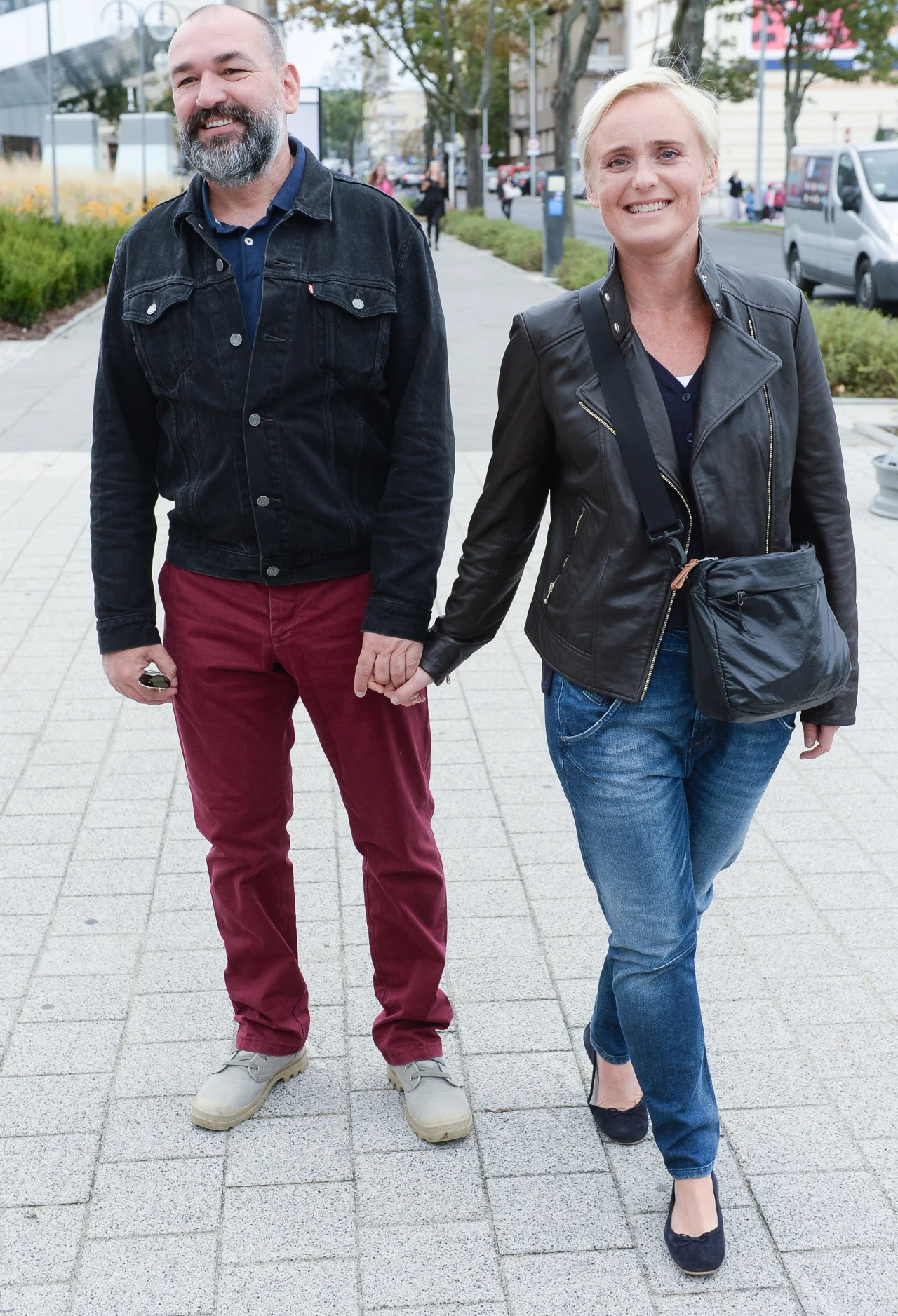 Kinga Preis z męzem