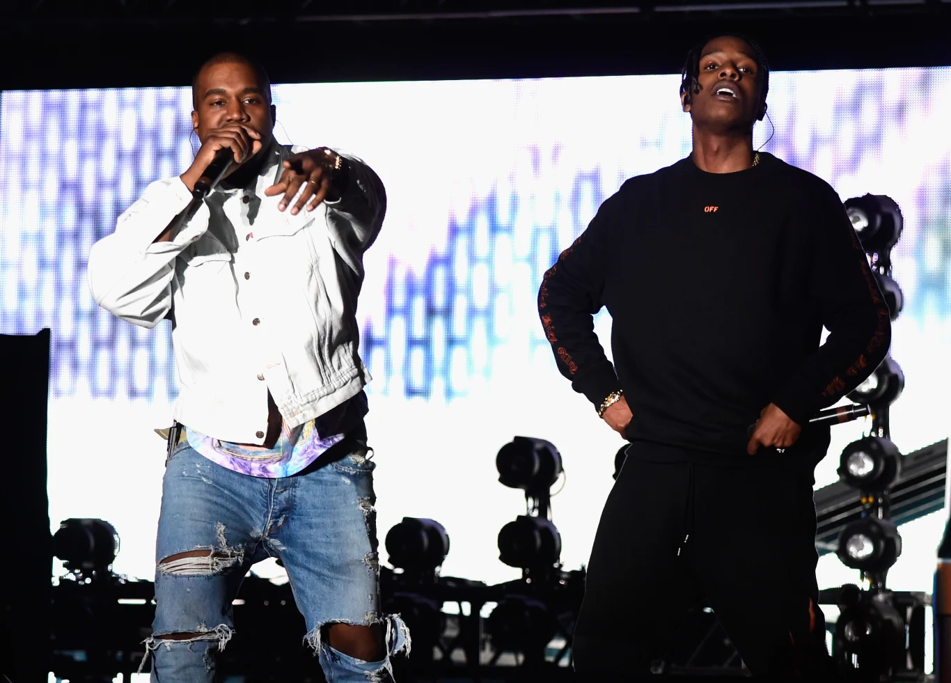 Kanye West i ASAP Rocky