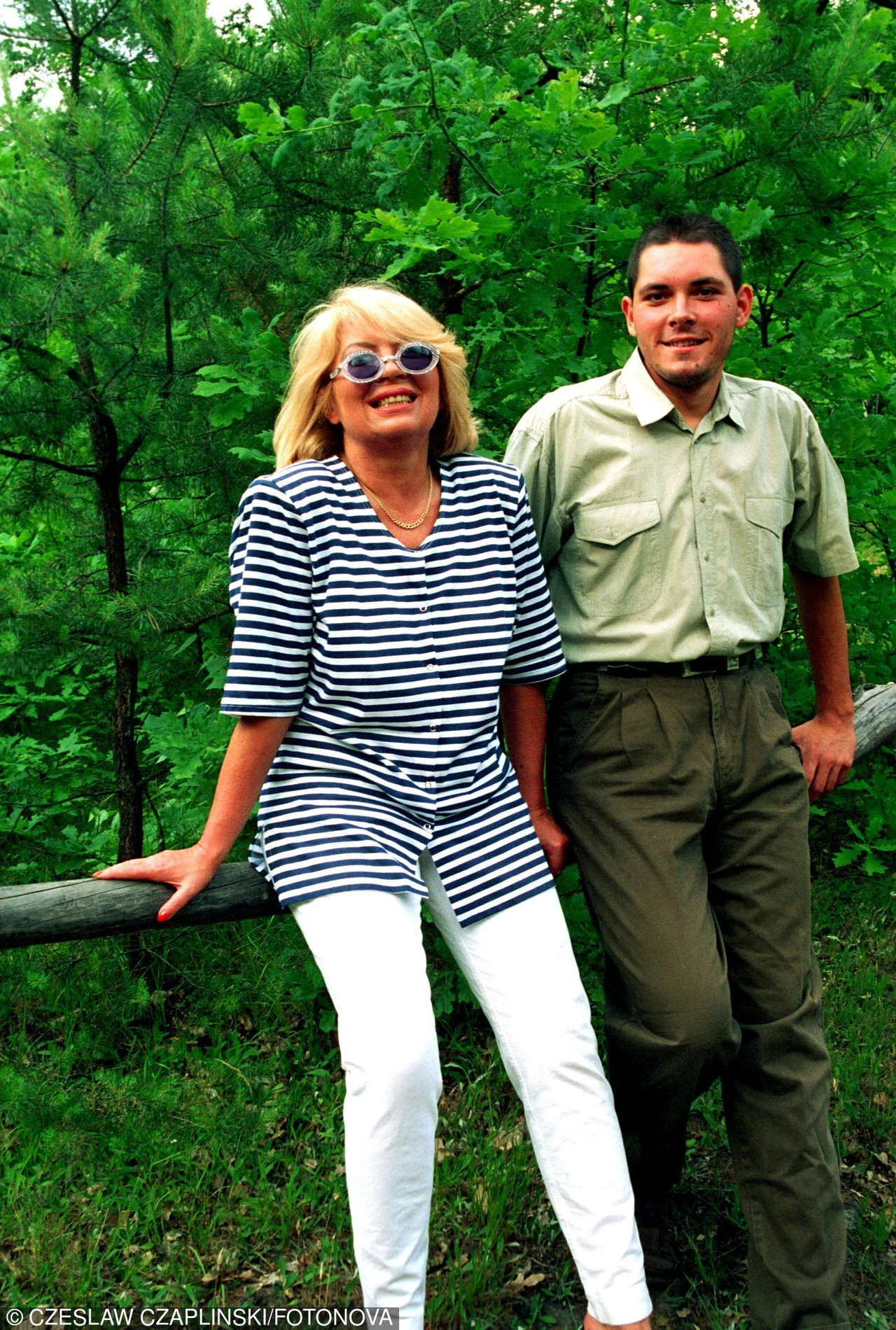 Nina z synem Nina z synem