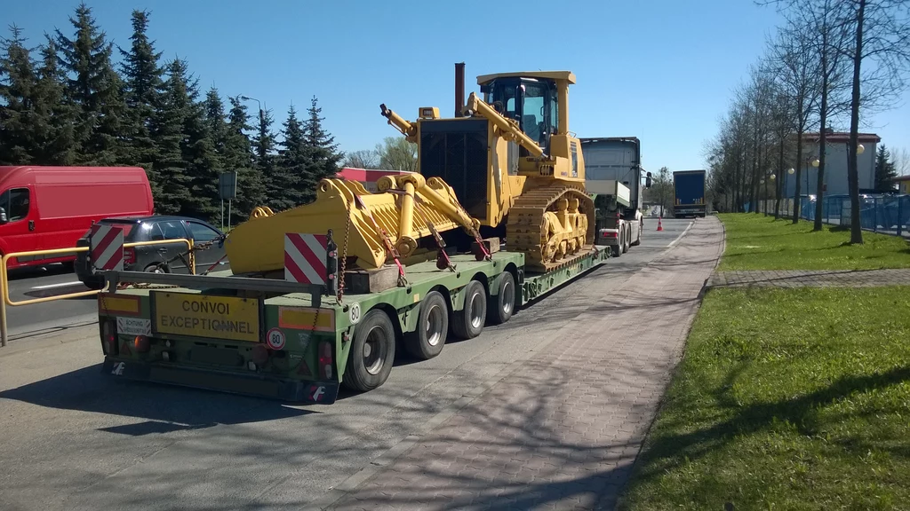 Głównym grzechem przewoźnika było nieuzyskanie zezwolnia na przewóz ponadgabarytowy