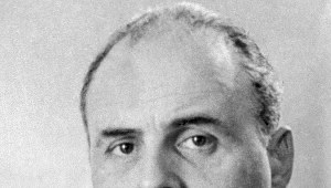 Jakub Berman (zdjęcie z 1946 r.). Reprodukcja Roman Kotowicz