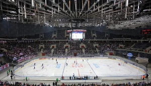 Na mecz hokeistów Comarch/Cracovii, o Puchar Polski, w Kraków Arenie przyszły tłumy już w grudniu 2014 r.