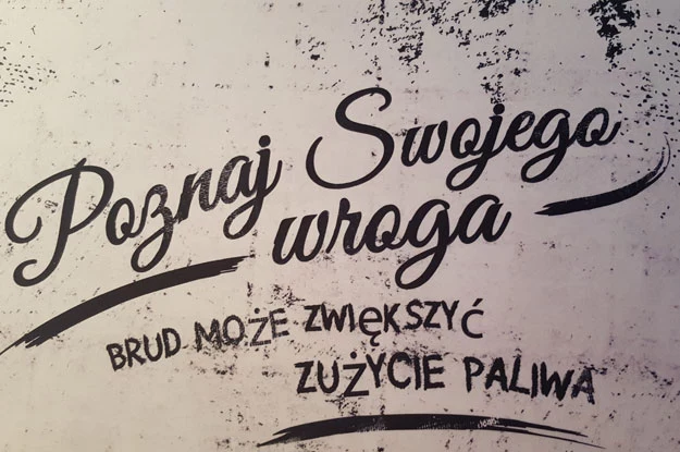 Brud konserwuje? Nie. Jest wrogiem. Także silników