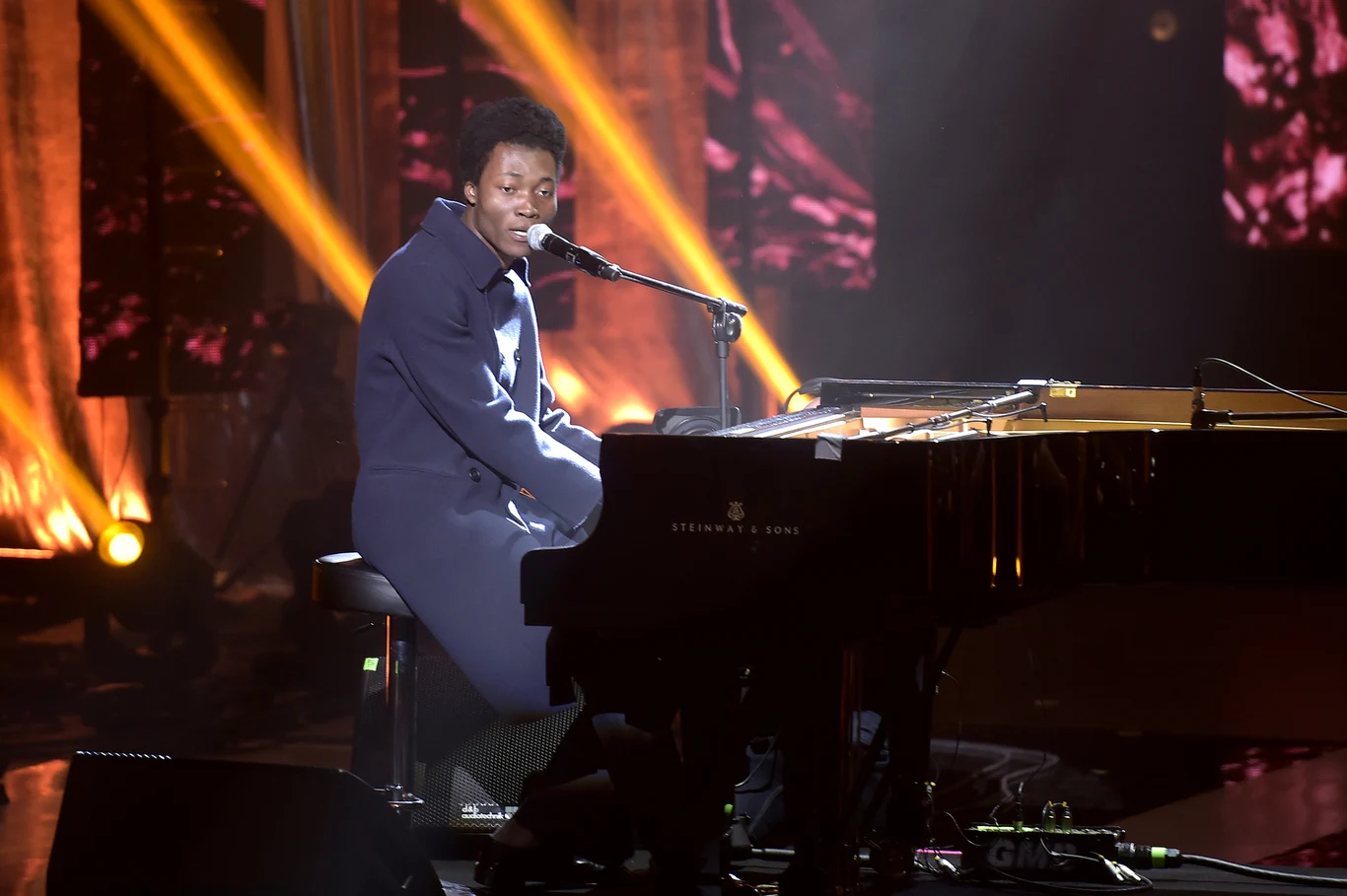 Benjamin Clementine na scenie Benjamin Clementine na scenie