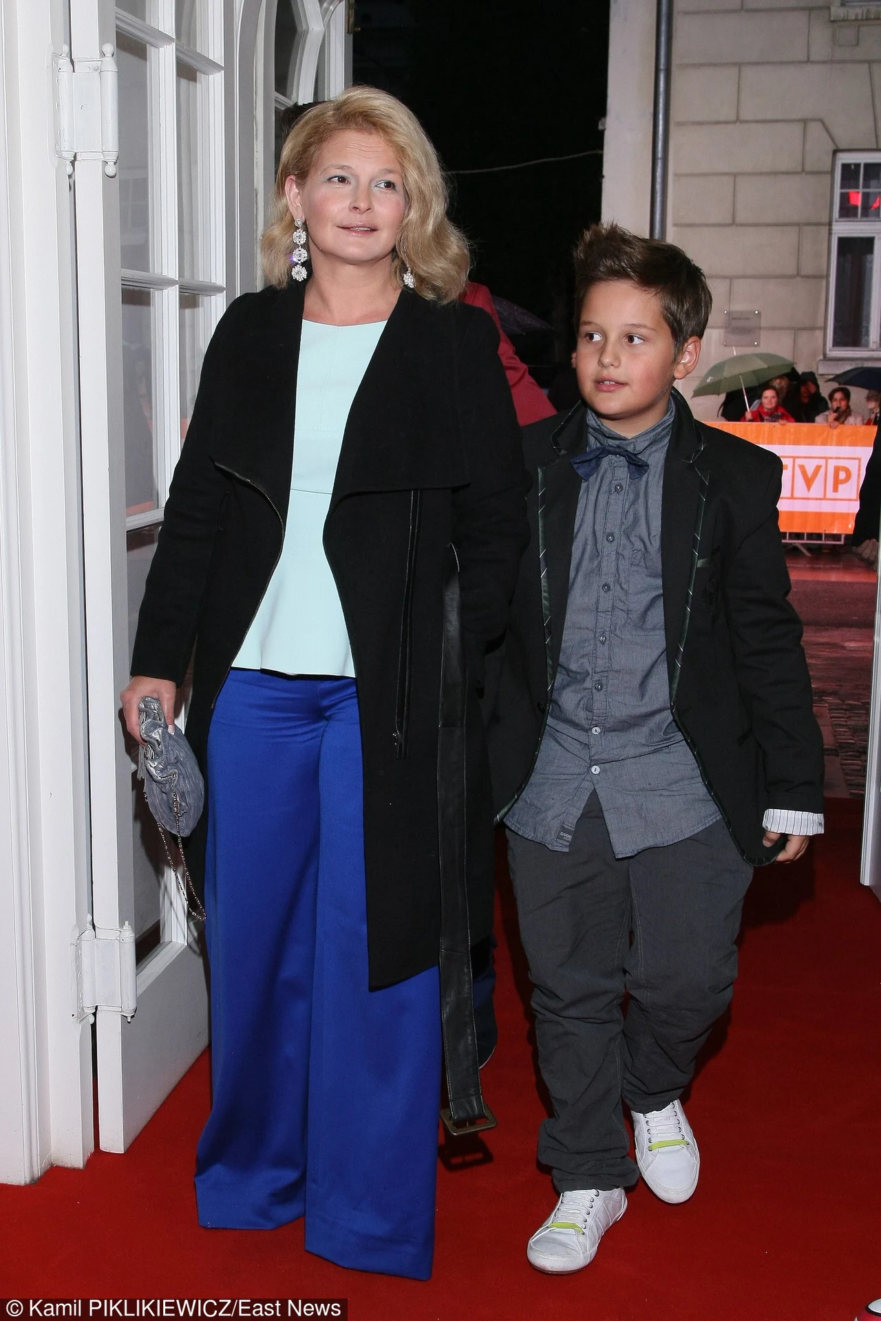 Dominika Ostałowska z synem