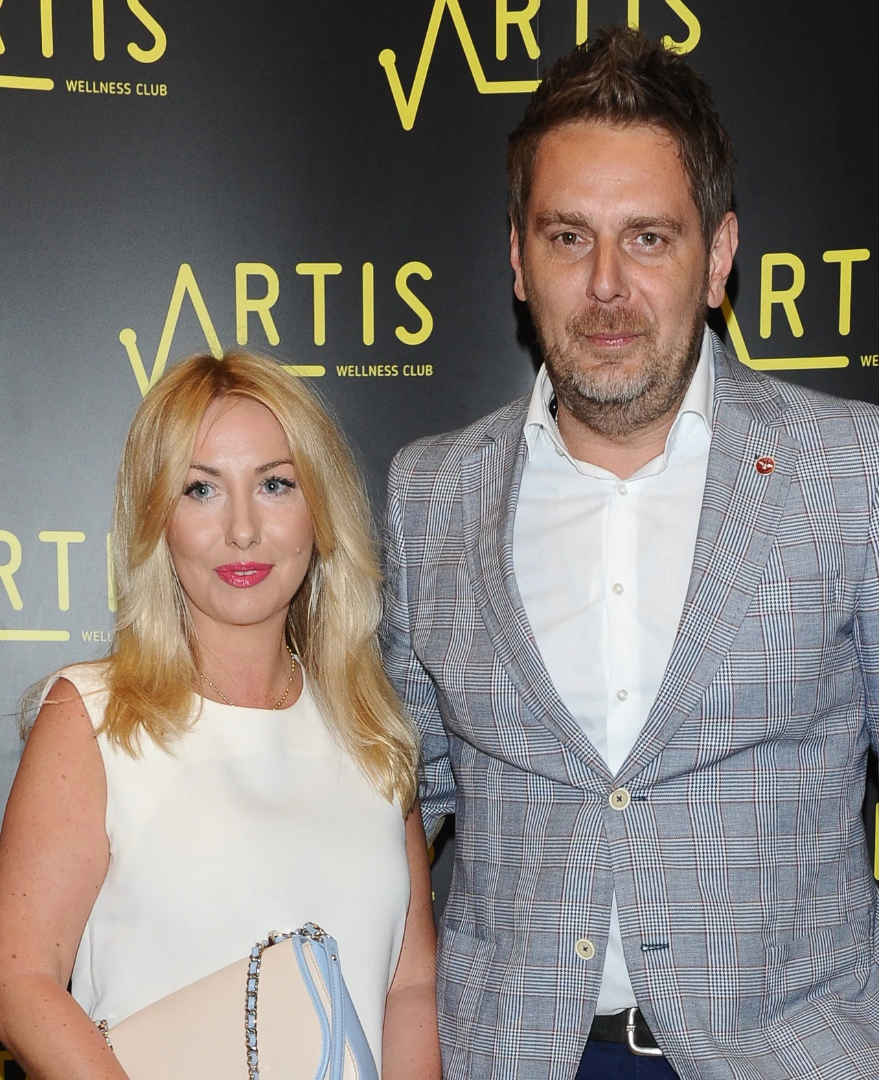 Modest Amaro z żoną