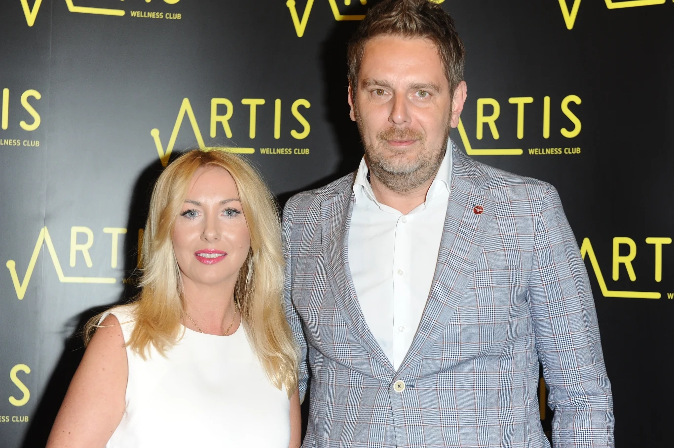 Modest Amaro z żoną Modest Amaro z żoną