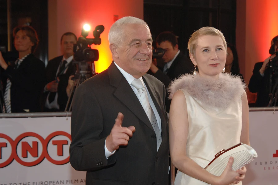 Olga Sawicka i Zbigniew Zapasiewicz Olga Sawicka i Zbigniew Zapasiewicz