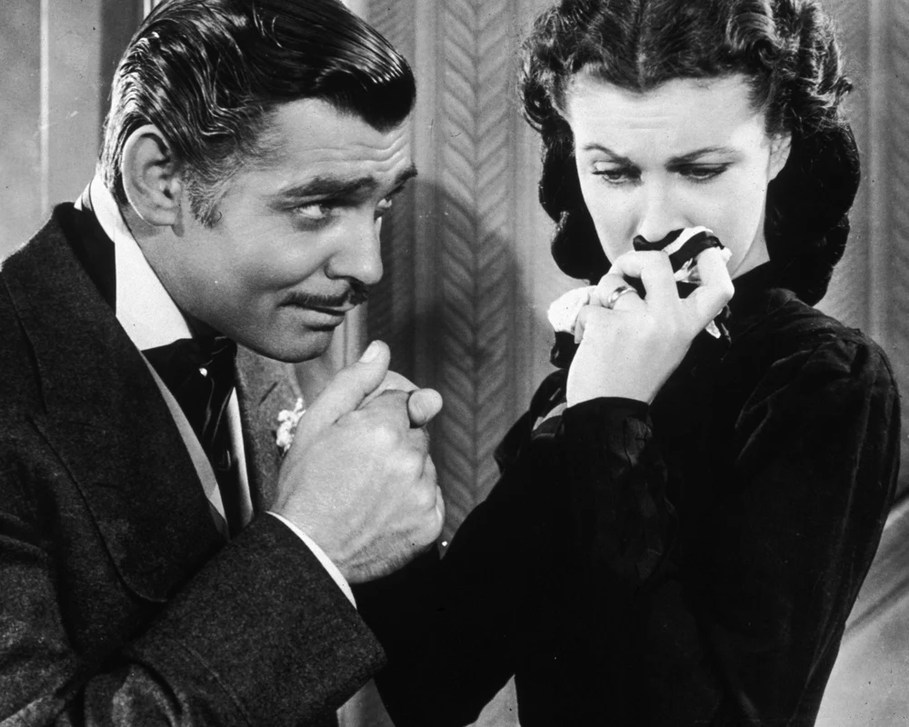 Vivien Leigh i Clark Gable