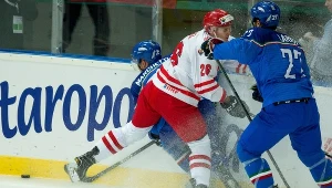 Marcin Kolusz w rywalizacji z Włochami