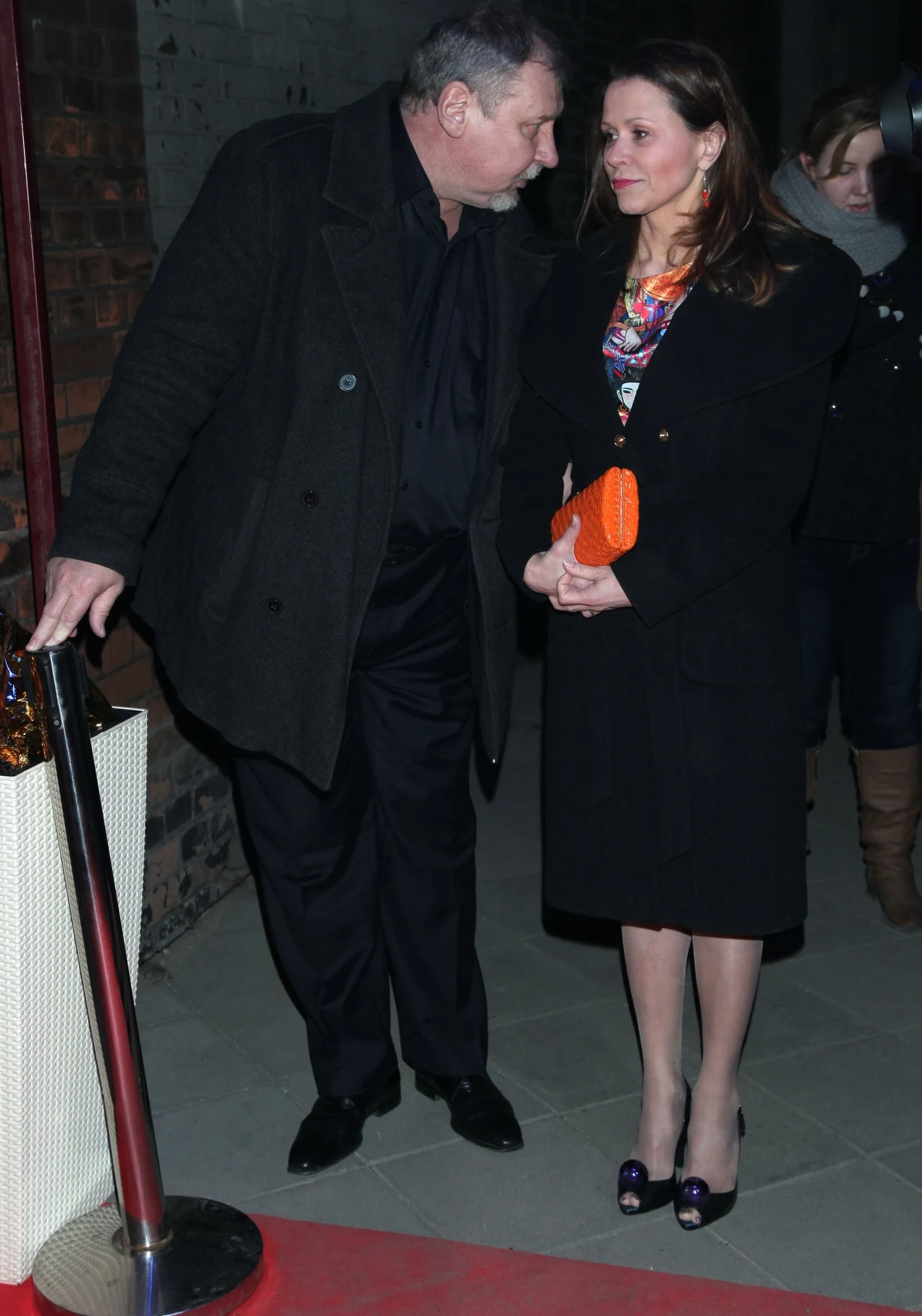 Andrzej Grabowski z żoną Andrzej Grabowski z żoną