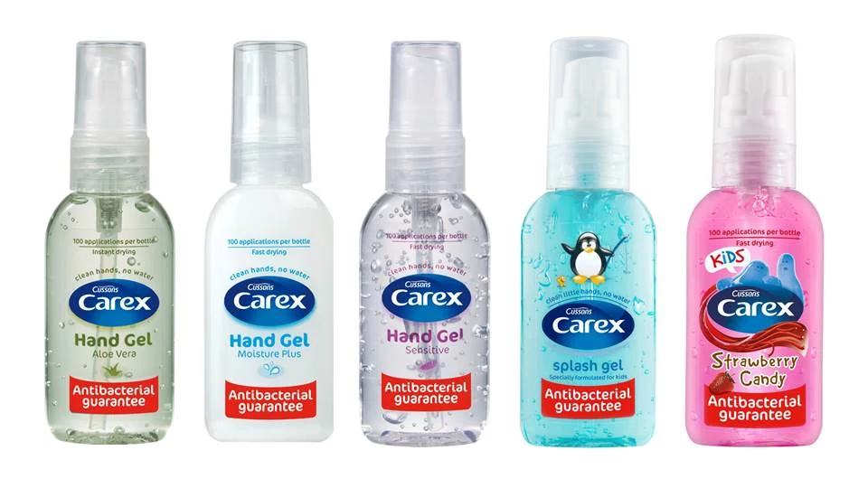Żele do rąk Carex Żele do rąk Carex
