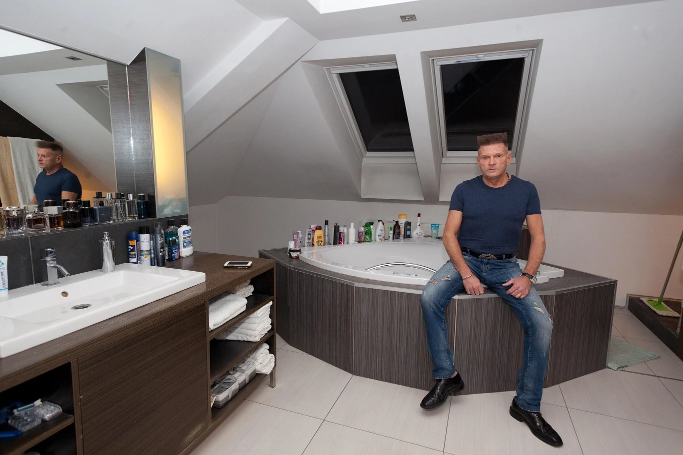 Krzysztof Rutkowski i jego dom