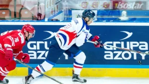 Koreańczyk Sangwook Kim podczas meczu z Polską