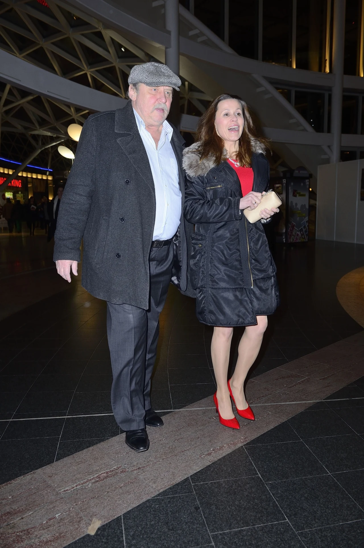 Andrzej Grabowski z żoną Andrzej Grabowski z żoną