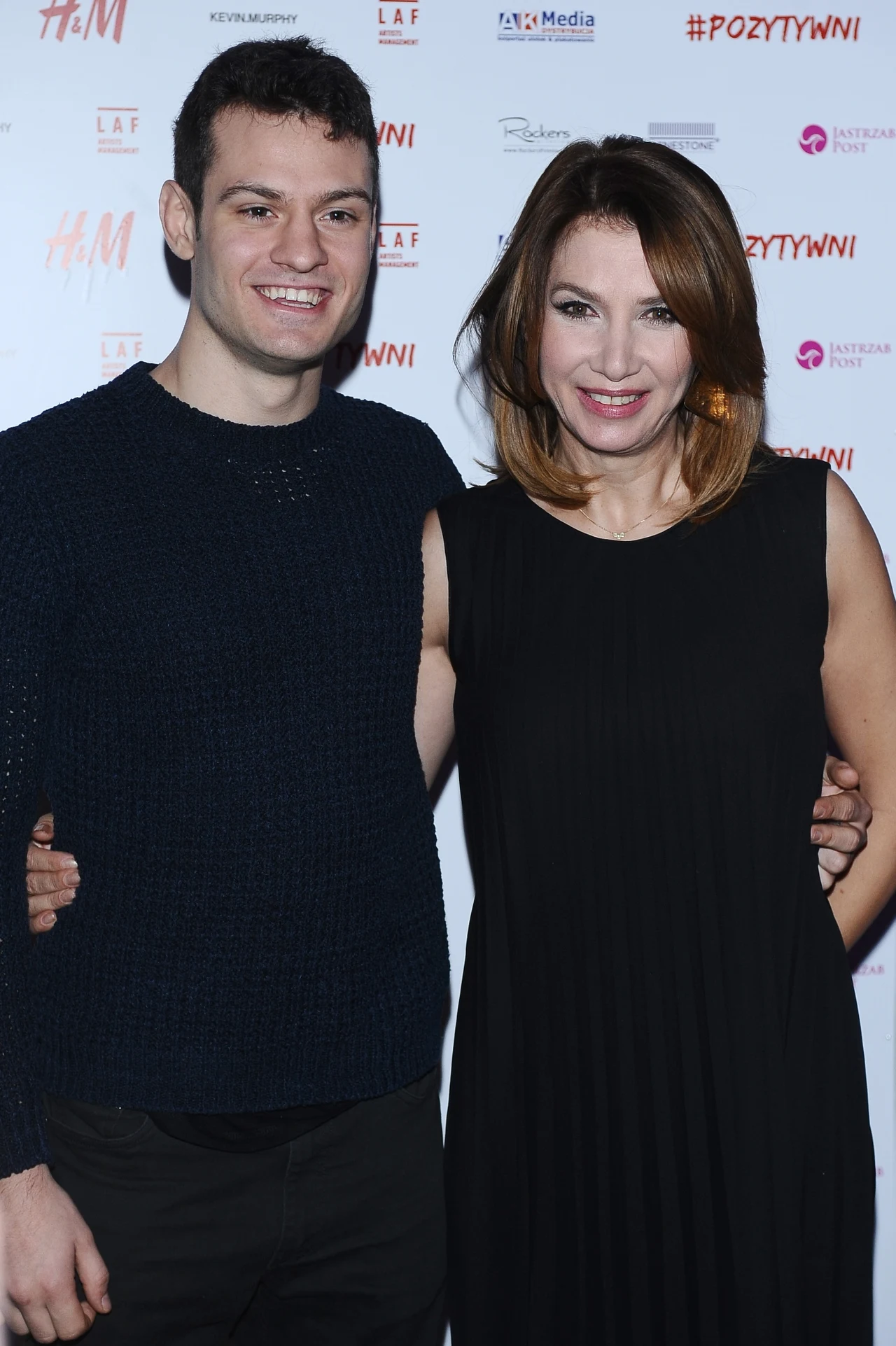 Grażyna Wolszczak z synem Filipem Grażyna Wolszczak z synem Filipem