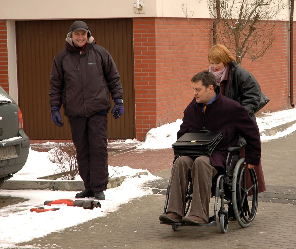 Mariusz Sabiniewicz i Dominika Ostałowska w "M jak miłość" Mariusz Sabiniewicz i Dominika Ostałowska w "M jak miłość"