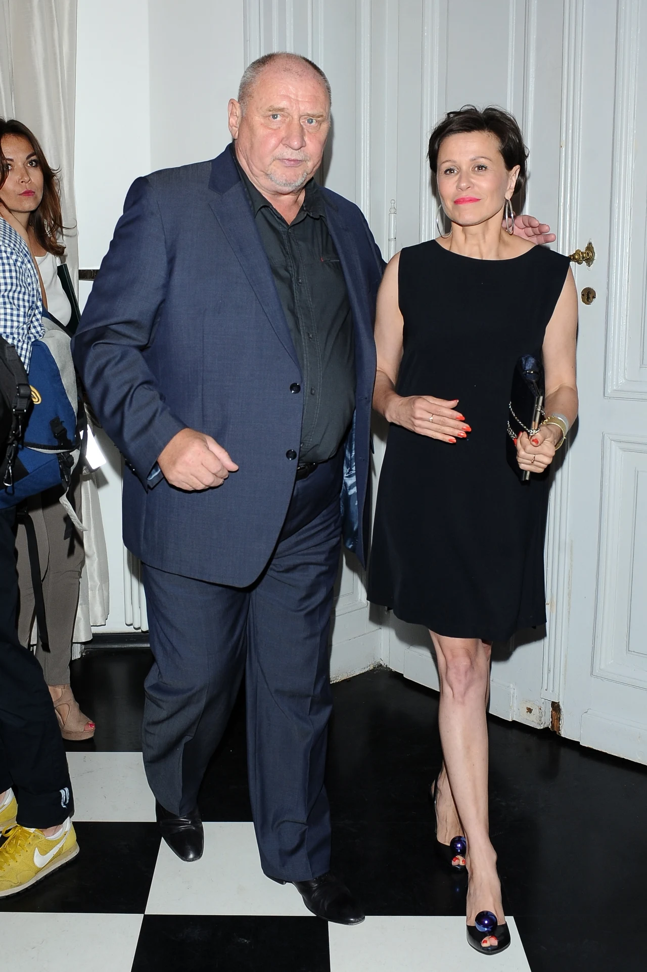 Andrzej Grabowski z żoną