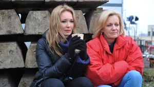 Maria Pakulnis i Marta Dąbrowska