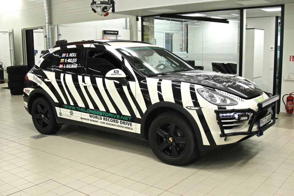 Porsche Cayenne Diesel przygotowane do drugiej wyprawy