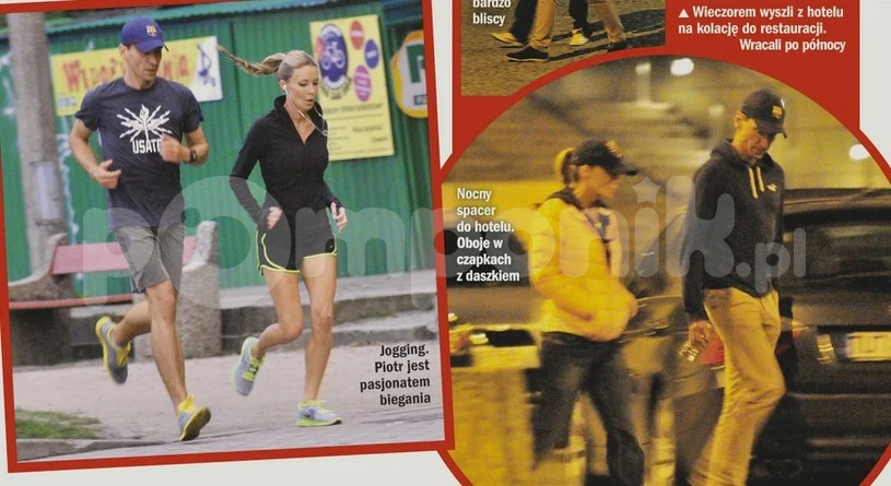 Piotr Kraśko i Małgorzata Rozenek