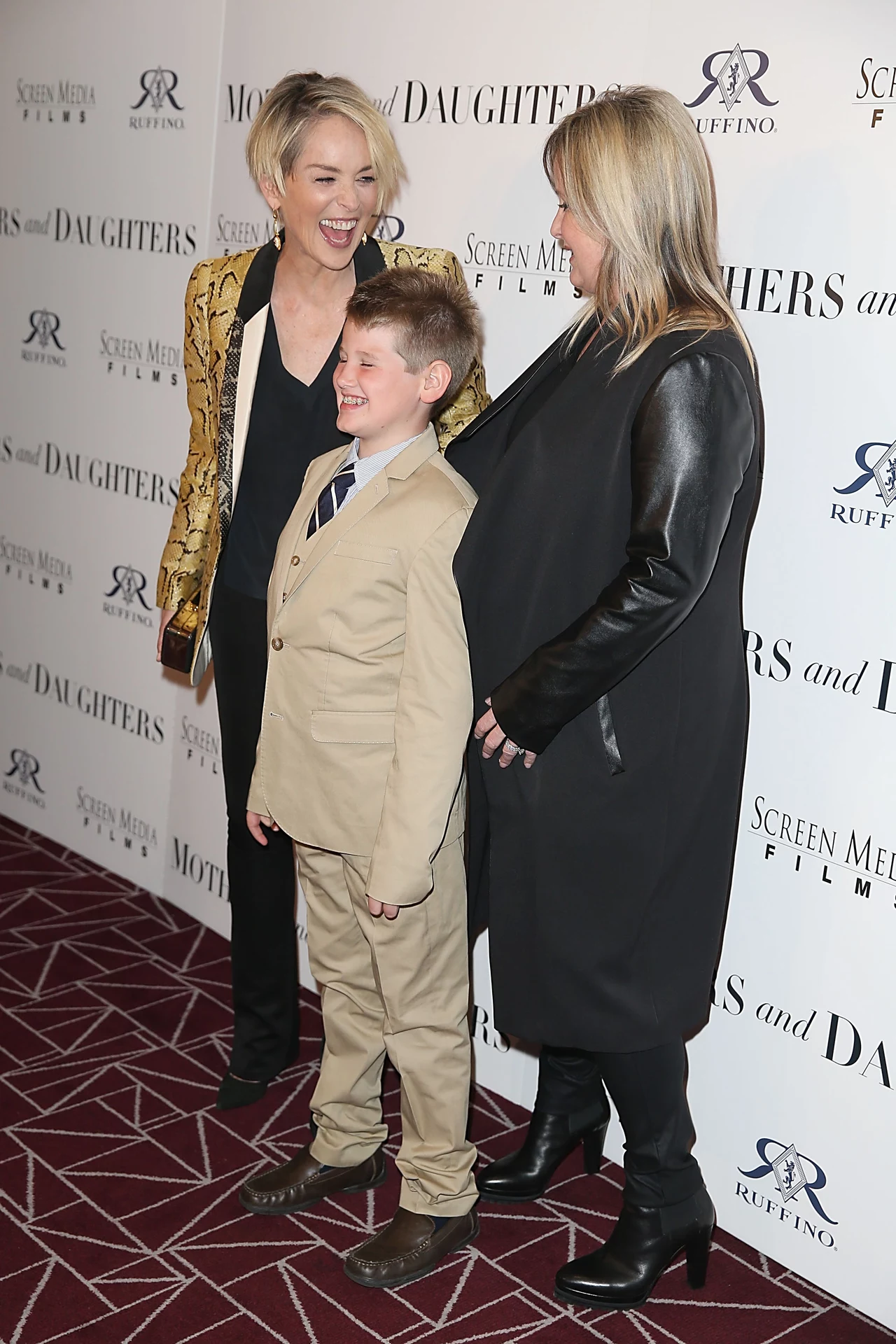 Sharon Stone, , Laird i Kelly Stone Sharon Stone, , Laird i Kelly Stone