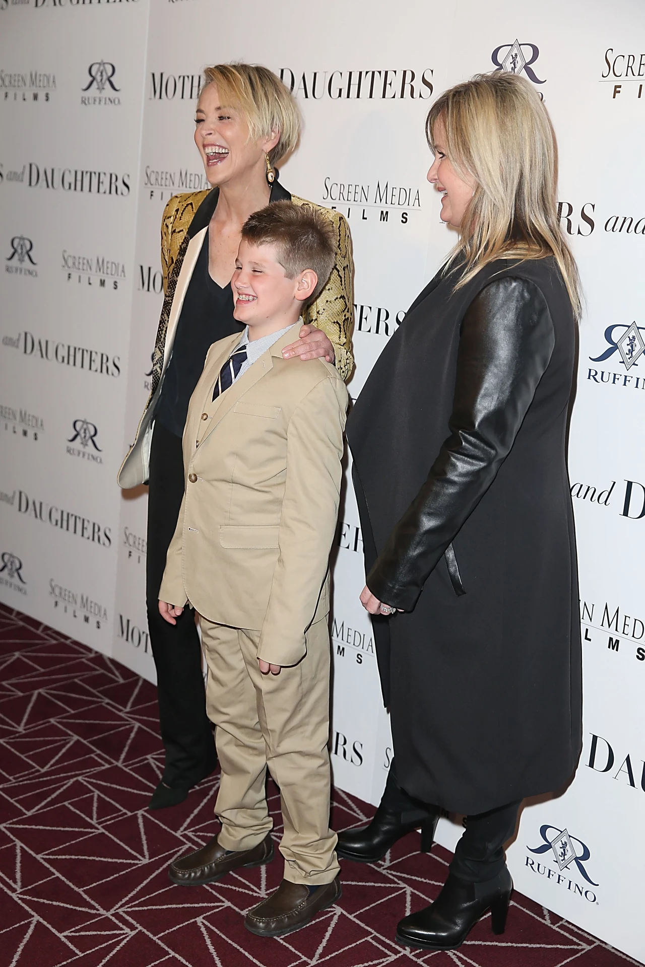 Sharon Stone, , Laird i Kelly Stone Sharon Stone, , Laird i Kelly Stone