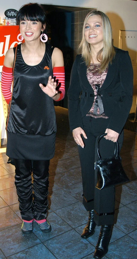 Anna Przybylska i Katarzyna Bujakiewicz