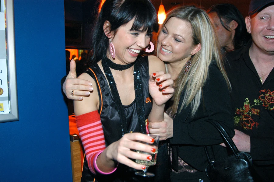 Anna Przybylska i Katarzyna Bujakiewicz