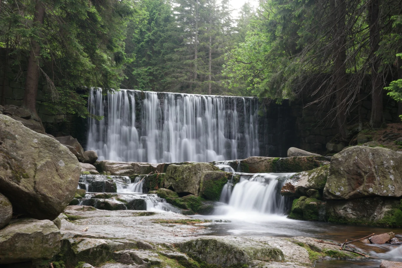 Dziki Wodospad w pobliżu Karpacza