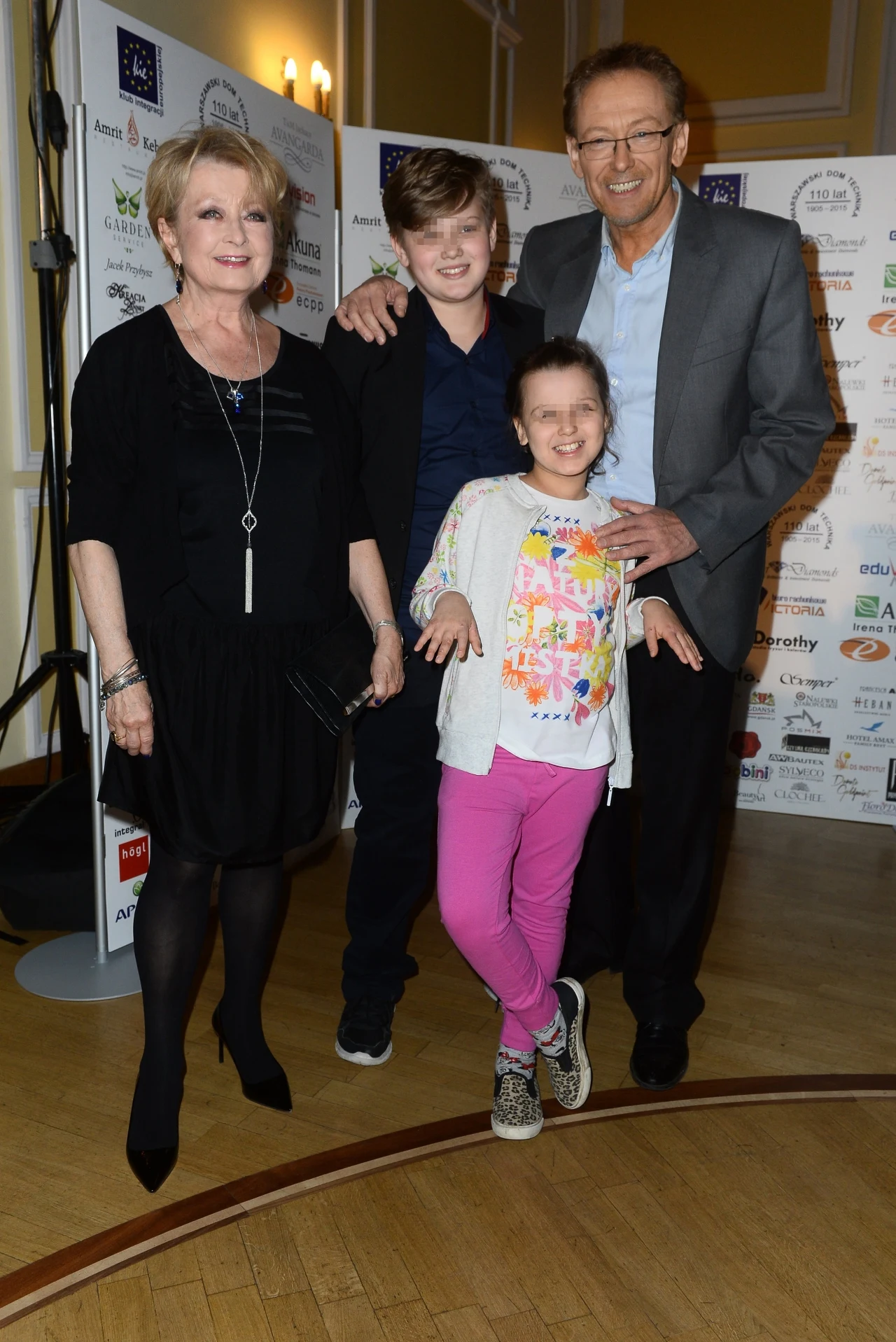 Jacek Borkowski z dziećmi, Magdalena Zawadzka Jacek Borkowski z dziećmi, Magdalena Zawadzka