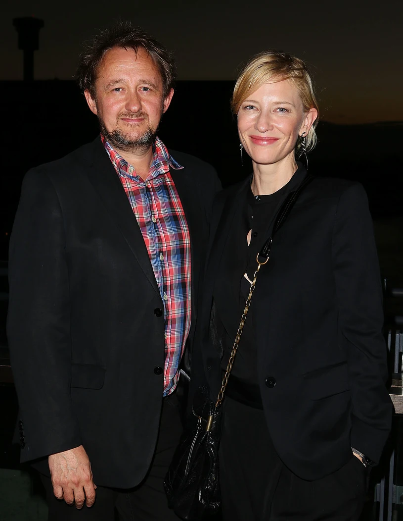 Cate Blanchett z mężem Cate Blanchett z mężem