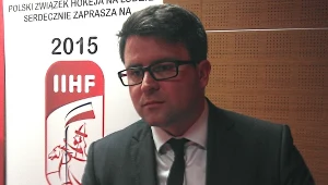 Dawid Chwałka kandyduje na nową kadencję prezesa PZHL-u.