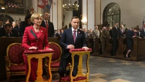 W mszy udział bierze m.in. para prezydencka
