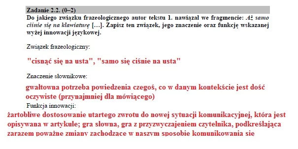 Matura 2016 - język polski poziom podstawowy Matura 2016 - język polski poziom podstawowy