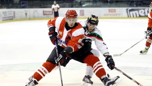 Krystian Dziubiński był rywalem Michaela Kolarza (z prawej). Teraz zagrają w jednym zespole.