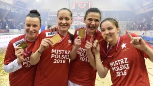 Wiślaczki świętują mistrzostwo Polski