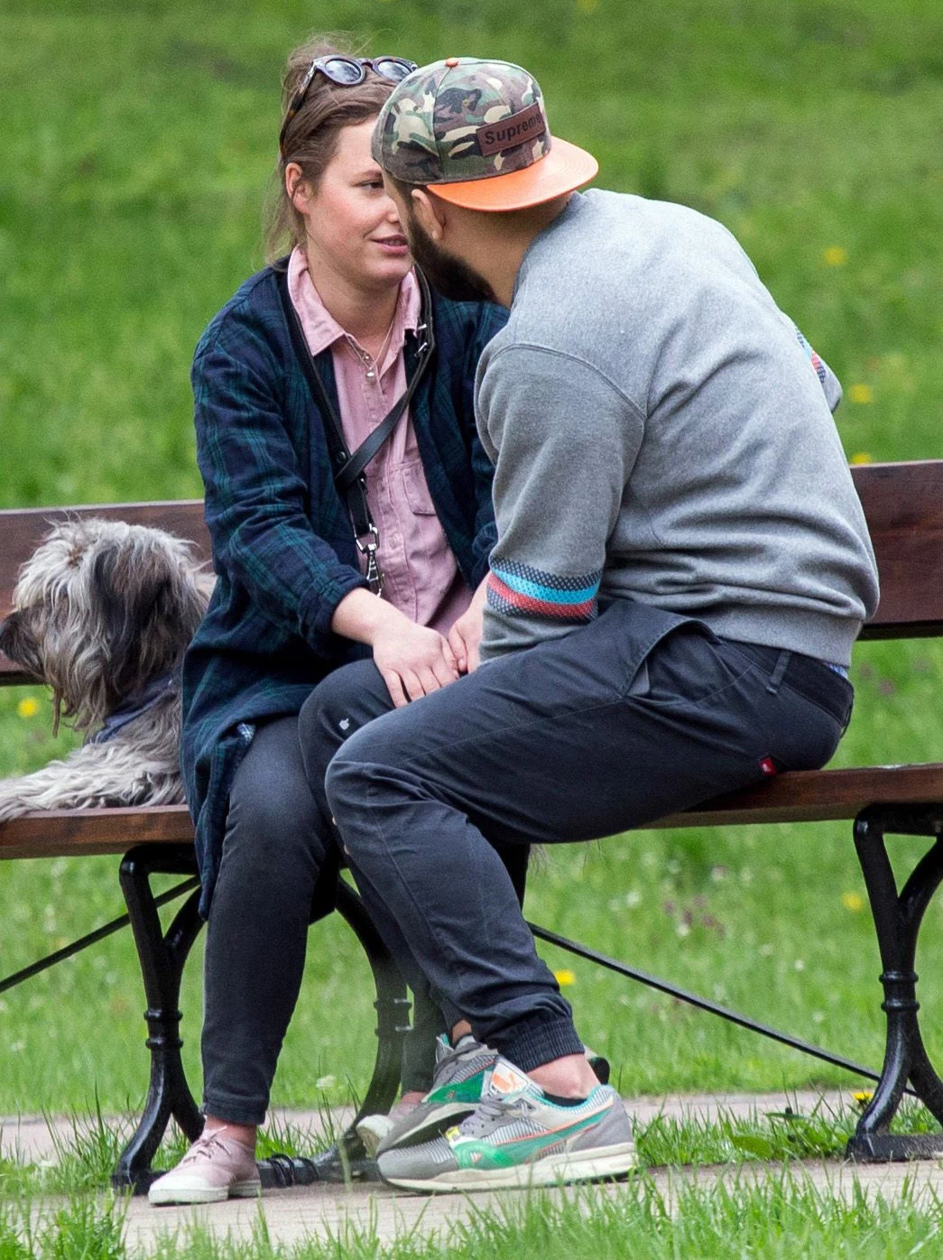 Olga Frycz z chłopakiem