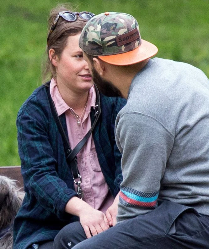 Olga Frycz z chłopakiem