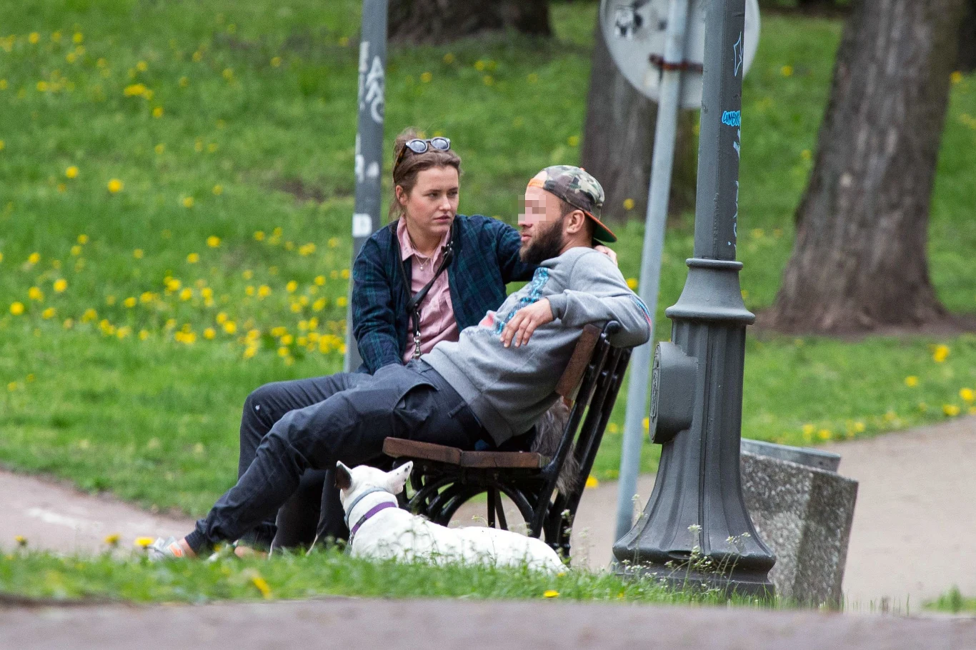 Olga Frycz z chłopakiem